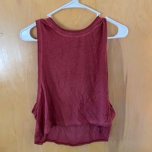 Lululemon cropped tank